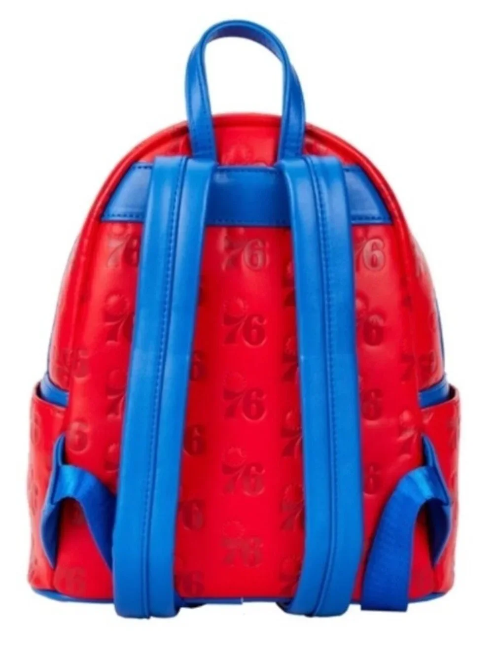 Loungefly NBA Philadelphia 76ers Mini Debossed Backpack Basketball NWT